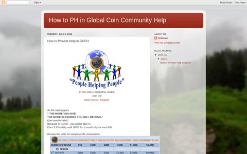 How to Provide ... - How to PH in Global Coin Community Help