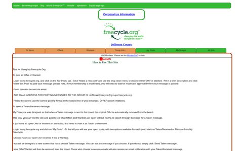 admin - The Freecycle Network