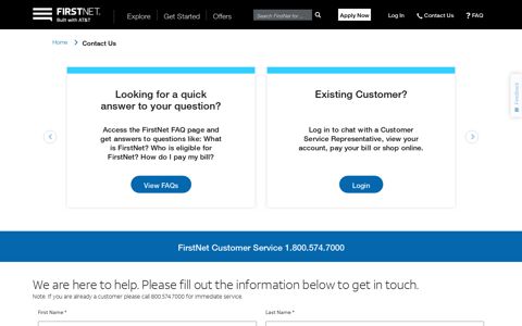 How To Contact FirstNet - Customer Service Phone & Email.