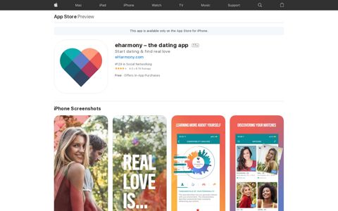 ‎eharmony - Online Dating App on the App Store