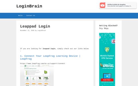 Leappad Connect Your Leapfrog Learning Device | Leapfrog