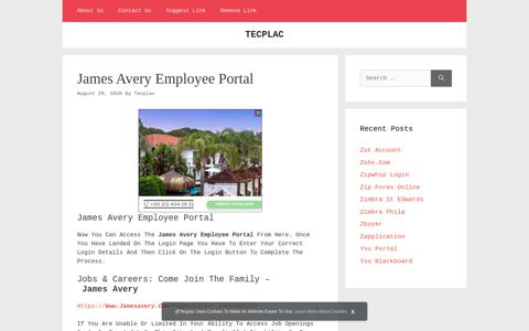 James Avery Employee Portal - login portals | tecplac