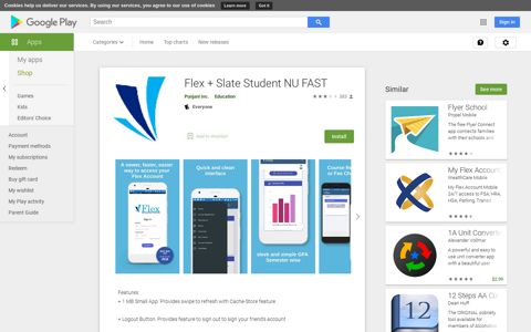 Flex + Slate Student NU FAST - Apps on Google Play