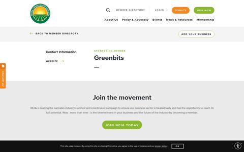 Greenbits | The National Cannabis Industry Association
