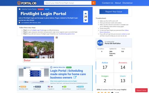Firstlight Login Portal