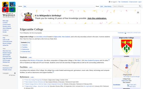 Edgecumbe College - Wikipedia
