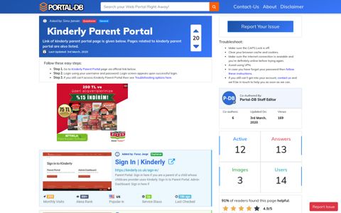 Kinderly Parent Portal