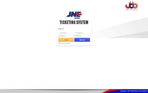 JNE - Ticketing System
