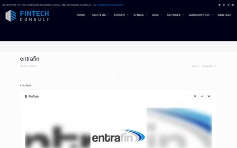 entrafin — FinTech Consult