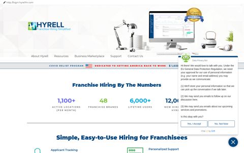 Home | Hyrell | Franchise Applicant Tracking Solutions