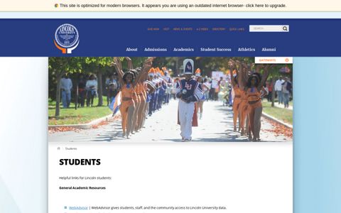 Students | Lincoln University