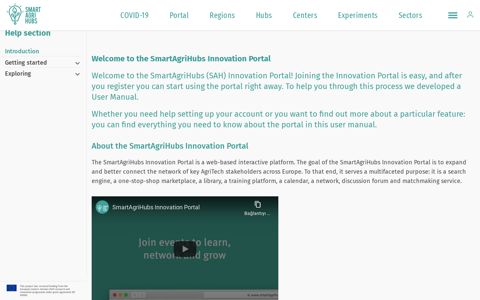 SmartAgriHubs Innovation Portal