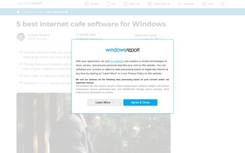 5 best Internet cafe software for Windows 10 [2020 Guide]