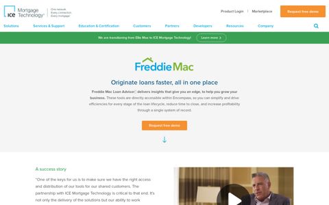 Freddie Mac tools integrated within Encompass | Partners ...