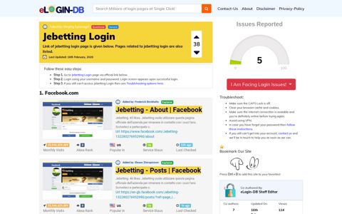 Jebetting Login - A database full of login pages from all over ...