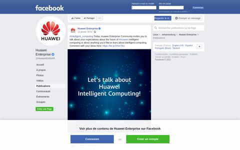 Huawei Enterprise - Posts | Facebook