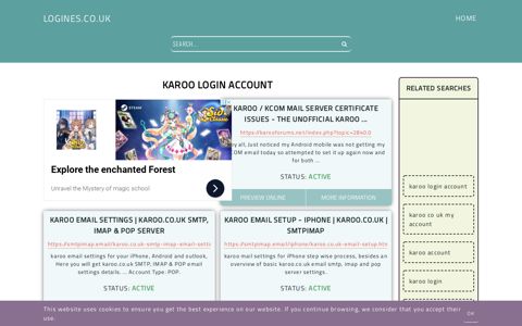 karoo login account - Logines.co.uk