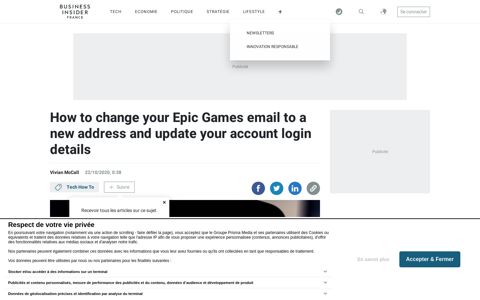 How to change Epic Games email to a new address ...