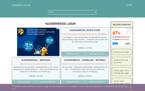 kleiderkreisel login - General Information about Login