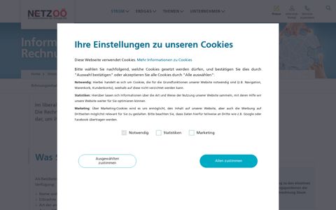 Informationen zu Ihrer Rechnung - Netz Oberösterreich GmbH