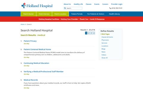 Search | Holland Hospital