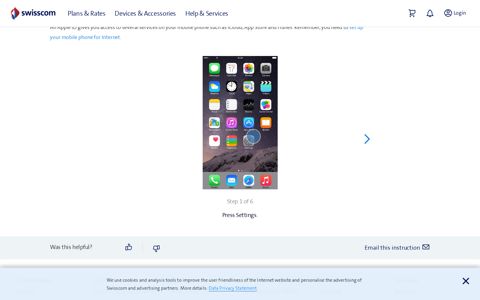 Apple iPhone 6 Plus - Activate Apple ID on your mobile phone ...