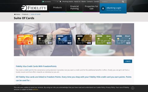 Visa Credit Card Services in the Bahamas - Fidelity Bank ...