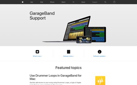 GarageBand - Official Apple Support