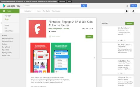 Flintobox: Engage 2-12 Yr Old Kids At Home. Better - Apps on ...