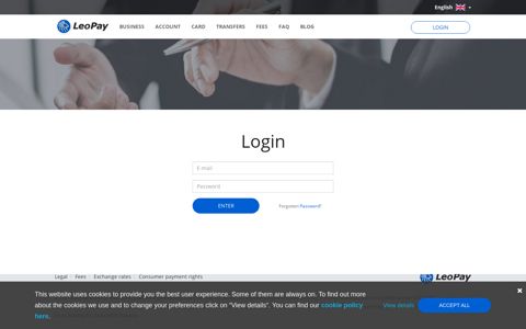 Login to Your LeoPay Account - Control Your Money