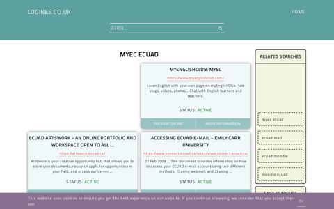 myec ecuad - General Information about Login - Logines.co.uk
