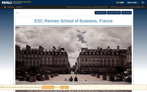 ESC Rennes School of Business, France - NAU Education ...