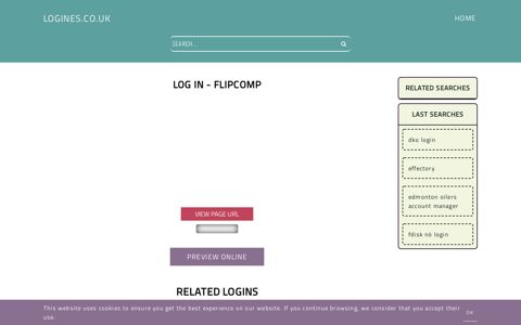 LOG IN - Flipcomp - General Information about Login - Logines.co.uk