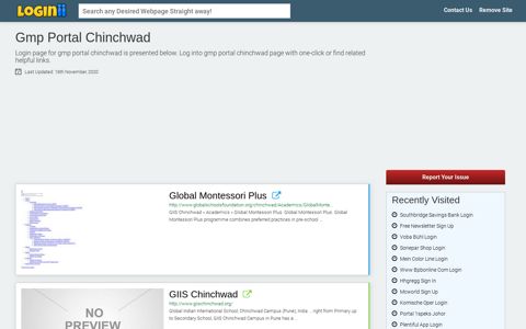 Gmp Portal Chinchwad - Loginii.com