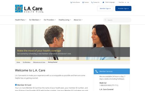 Welcome to L.A. Care | L.A. Care Health Plan
