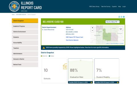 BELVIDERE CUSD 100 | District Snapshot - Illinois Report Card