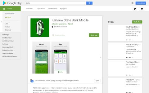 Fairview State Bank Mobile – Leikir á Google Play