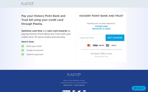 Pay your Hickory Point Bank and Trust bill using your credit ...