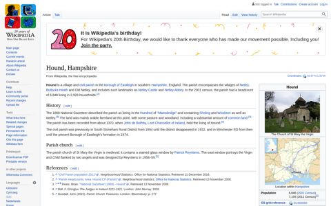Hound, Hampshire - Wikipedia