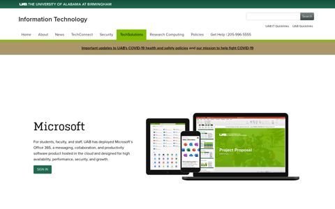 Microsoft Office 365 - UAB