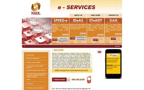 NSDL e-SERVICES