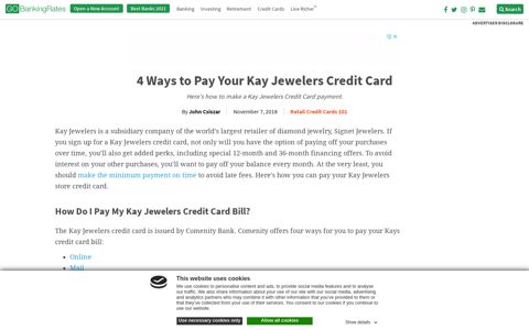 4 Ways to Pay Your Kay Jewelers Credit Card ...