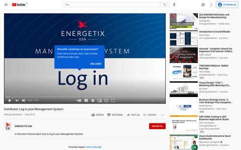 Distributor: Log in your Management System - YouTube