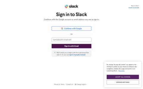 Sign in | Slack