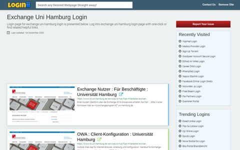Exchange Uni Hamburg Login - Loginii.com