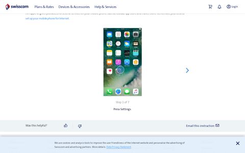 Apple iPhone 7 Plus - Activate Apple ID on your mobile phone ...