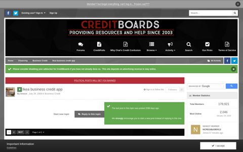 Ikea business credit app - Business Credit - CreditBoards