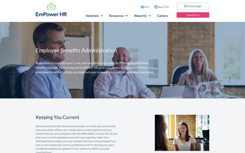 Employee Benefits Administration - EmPower HR