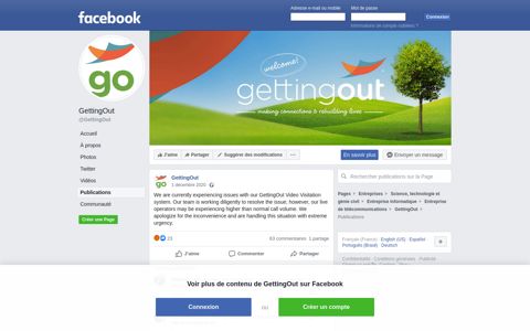 GettingOut - Posts | Facebook