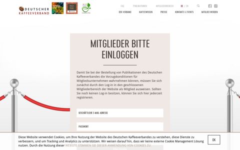 Mitglied des Deutschen Kaffeeverbandes - Deutscher ...